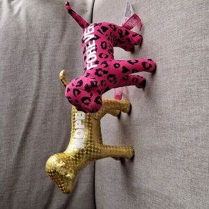 PINK dogs Gold HOPE Dog & Leppard Pink  FOREVER Dog